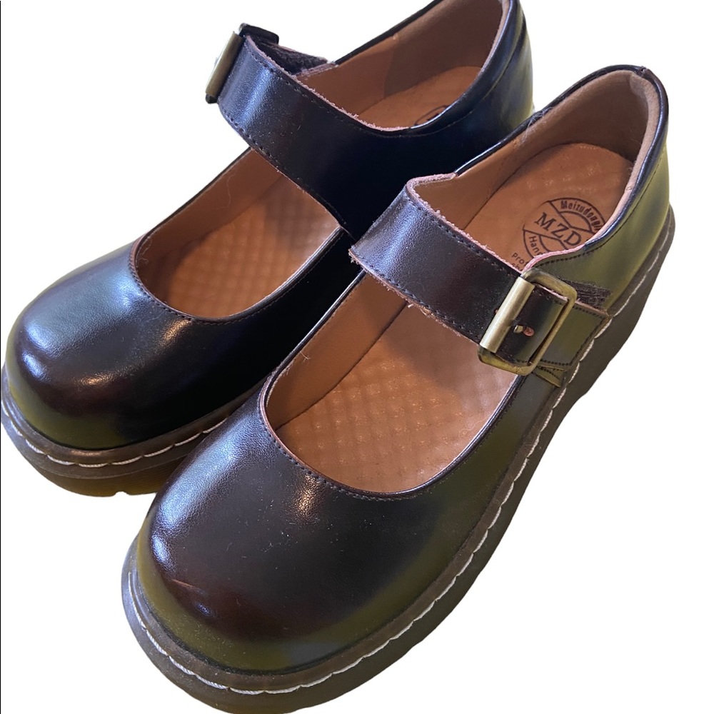 Harajuku Retro Japanese Platform Mary Janes